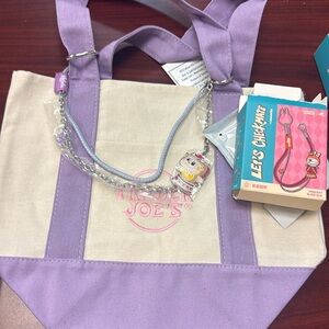 Authentic LABUBU THE MONSTERS Let's Checkmate Series-Pendant trader Joe bag